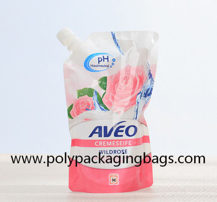 Refillable Self Supporting 100ml 200ml 0.16mm Liquid Spout Bags