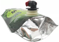 Stand Up Spout Pouch Aluminium Foil 3l Drink Juice Bag In Box With Spout Tap Wine Liquid Pouch With Spigot