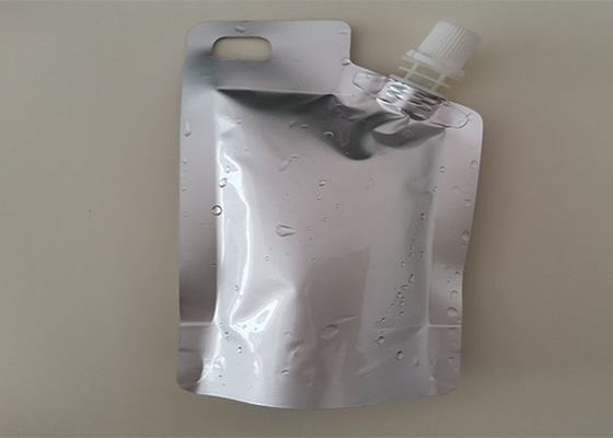 custom Printing Aluminum Foil Stand Up Wine Packaging Spout Bag Pouch