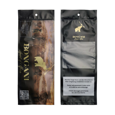 Tas Humidor Sigar Ziplock dengan Sistem Kelembaban dan Jendela Tampilan 90 Hari Konservasi 20 Kapasitas Sigar