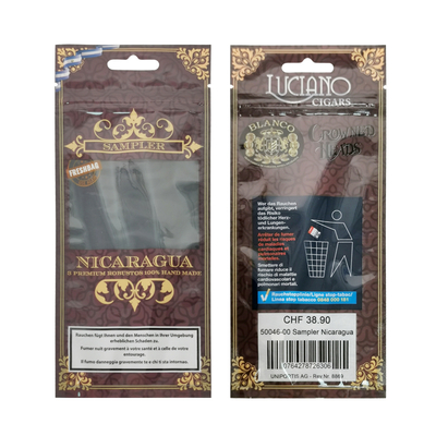 Kantong Pelembab Humidor Cerutu Profesional Kustom Kantong Kemasan Cerutu Plastik Humidit yang Dipersonalisasi