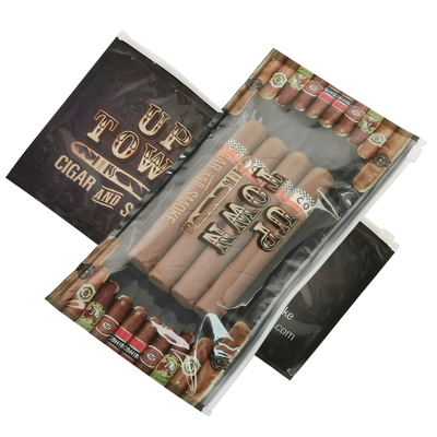 Produsen profesional tas humidor cerutu dengan cetak gravure dan kantong pelembab untuk 90 hari pelestarian
