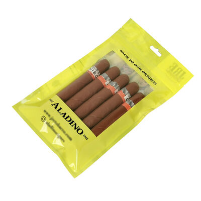 Bahan TPU dan PE kelas makanan Kantong Cigar Custom Volume 5 Cigar Proof Leak Kantong penyimpanan kedap udara untuk pengawetan Cigar