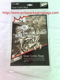 Printed Transparent Self Adhesive Plastic Bags For Books / Toys / Gift