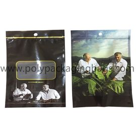 Aksesoris Tembakau Kustom Cigar Humidor Plastic Bag Cigar Humidity Bag Dengan Zip Lock