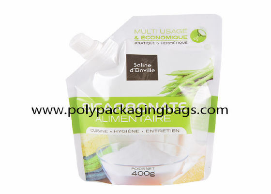 Kemasan Kantung Spouted Independen Untuk Industri Minuman Stand Up Spout Pouch Bag