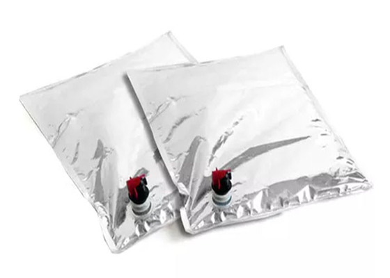 Tas Aseptik Aluminium 22L 25L 50L Transparan Dalam Kotak Dengan Keran Untuk Minuman Cair