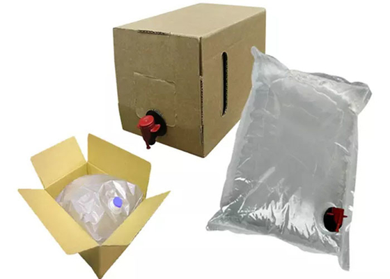 20 Liter 12L Tas Cerat Cair Dalam Kotak Dengan Keran Untuk Jus Air Minuman Cair Anggur
