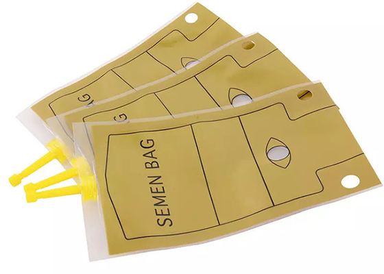 Inseminasi Buatan Disposable Continuous Semen Sperm Bag PE Plastic Untuk Babi