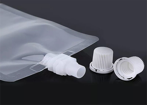 Food Grade Stand Up Plastic Drink Liquid Spout Pouch Untuk Minuman Jus Susu Anggur