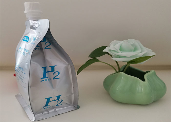 Kantong Cerat Cair Minuman Plastik yang Dapat Digunakan Kembali Untuk Jus Susu Air Hidrogen