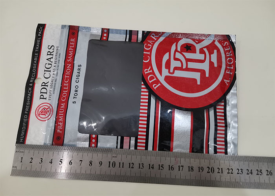 Tas Humidor Cerutu Pelembab Mewah Dengan Warna Dicetak Untuk Cerutu Kuba / Cerutu Havana