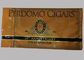 Kustom Flip Cover Tembakau Cigar Ziplock Bag, Tas Kemasan Cerutu Dengan Zip