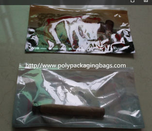 Custom Printing Cigar Humidor Bag Zipper Head Portabel Cigar Humidor Bag