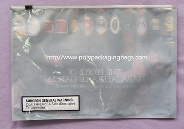 Custom Printing Cigar Humidor Bag Zipper Head Portabel Cigar Humidor Bag