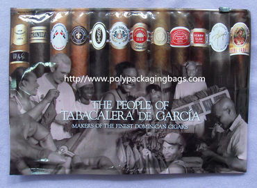 Custom Printing Cigar Humidor Bag Zipper Head Portabel Cigar Humidor Bag