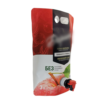 Liquid Bag In Box Bag In Box valve Tap Bag disesuaikan Logo Printing coffee Drinking Bag laminated Material Bag gravure Printing Bag
