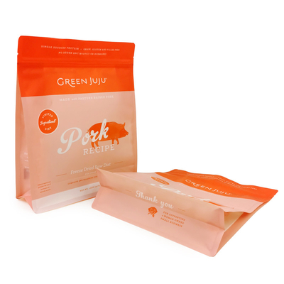 Custom Pet Food Bag Stand Up Zipper Bag Barrier Bag yang Bisa Ditutup Kembali