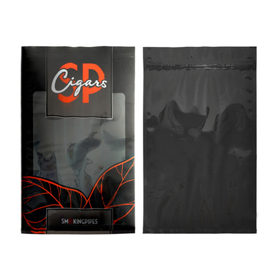 Tas Humidor Cigar Percetakan Khusus dengan Sistem Kelembaban dan Penutupan Ziplock