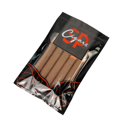 Tas Humidor Cigar Percetakan Khusus dengan Sistem Kelembaban dan Penutupan Ziplock