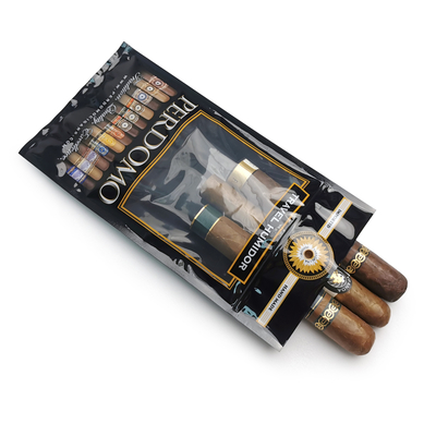 Ziplock Compound Single Pocket Custom Printed Humidity Cigar Wrap Packaging Bag Cigar Humidity Pack Moisturizer Bag