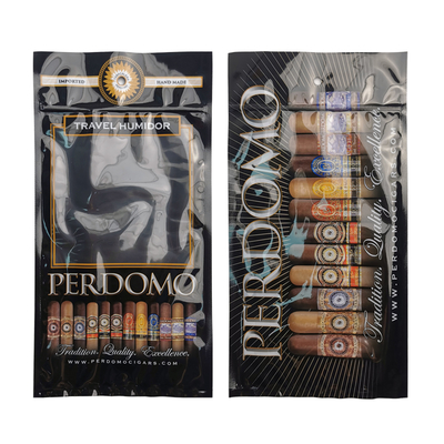 Ziplock Compound Single Pocket Custom Printed Humidity Cigar Wrap Packaging Bag Cigar Humidity Pack Moisturizer Bag