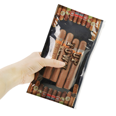 Produsen profesional tas humidor cerutu dengan cetak gravure dan kantong pelembab untuk 90 hari pelestarian
