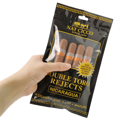 Kantong Pelembab Humidor Cerutu Profesional Kustom Kantong Kemasan Cerutu Plastik Humidit yang Dipersonalisasi