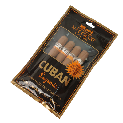 Logo yang dipersonalisasi Custom Cigar Humidor Moisturizing Packaging Bag Pouch Packaging Zipper Humidifier Bags untuk Cigar