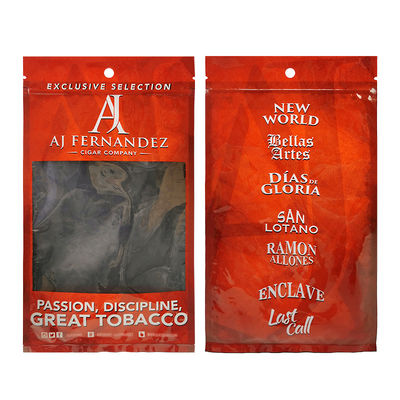 Profesi Plastik Humidifier Cigar Bag 65-75% RH 90 Hari Cigar Bag