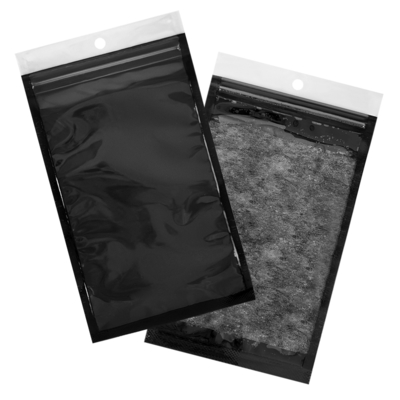 Tas Cigar Zip Lock Portable Dengan Window Transparan Sistem Humidified Cigar Bag Humidified dan Kantong Kemasan Cigar