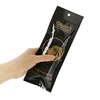 Percetakan kustom Plastik tembakau yang dapat disegel Pena merokok Bungkus kemasan individual Paket kantong rokok tunggal