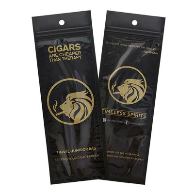 Percetakan kustom Plastik tembakau yang dapat disegel Pena merokok Bungkus kemasan individual Paket kantong rokok tunggal