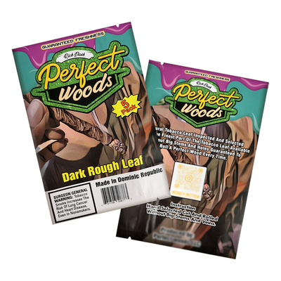 Foil Mylar Plastik Bau Proof Tembakau Kelembaban Proof 30g 50g Cigar Packaging Bags Dengan Tear Notch