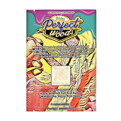 Kemasan Penjualan Langsung Pabrik Kantong Cerutu Bahan Tembakau Emas Kantong Plastik Dengan Kualitas Tinggi