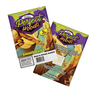 Custom Logo Heat Seal Foil Mylar Bag Kelembaban Kemasan Tembakau Zip Plastik Humidor Cigar Ziplock Bags Cigar Moisture Bags