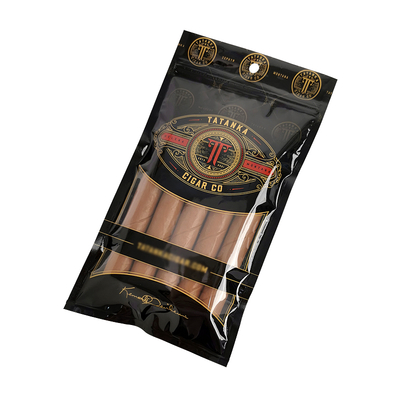 Custom Print Plastik Hand Rolling Asesoris Merokok Custom Tembakau Cigar Travel Bag untuk Kemasan Kantong