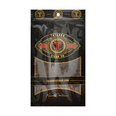 Custom Print Plastik Hand Rolling Asesoris Merokok Custom Tembakau Cigar Travel Bag untuk Kemasan Kantong
