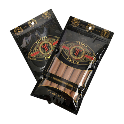 Custom Print Plastik Hand Rolling Asesoris Merokok Custom Tembakau Cigar Travel Bag untuk Kemasan Kantong
