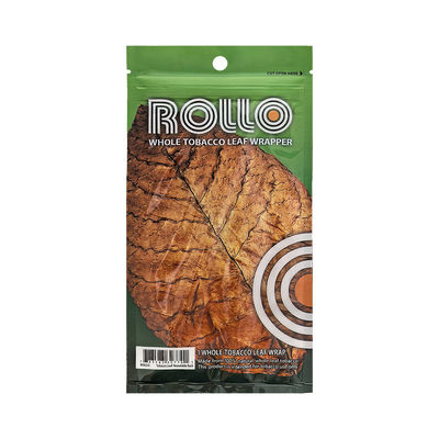 Kantong Rokok Ziplock Tembakau Aksesori Merokok Gulung Tangan Plastik Cetak Kustom Kantong Kemasan Pelembab Cerutu