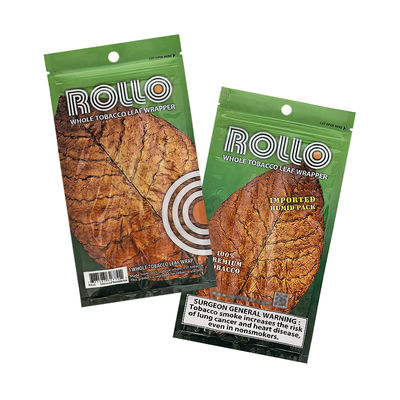 Kantong Humidifier Cerutu Plastik yang Dapat Ditutup Kembali Dengan Lubang Pegangan Jendela