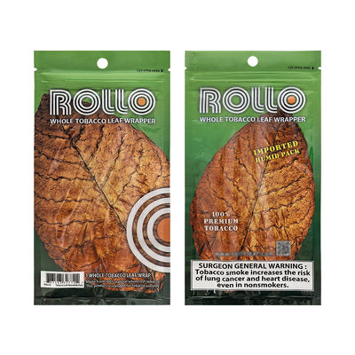 Kantong Rokok Ziplock Tembakau Aksesori Merokok Gulung Tangan Plastik Cetak Kustom Kantong Kemasan Pelembab Cerutu