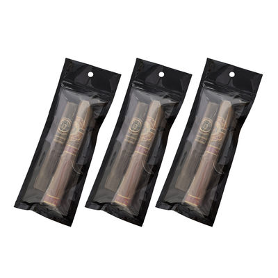 Custom Mylar Ziplock tas rokok tertutup ulang plastik tangan Rolling Asesoris Rokok kemasan kantong untuk melembabkan makanan