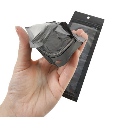 Custom Mylar Ziplock tas rokok tertutup ulang plastik tangan Rolling Asesoris Rokok kemasan kantong untuk melembabkan makanan