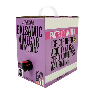 Custom Aluminium transparan Bib Bag 5L Jus Kemasan Minum kantong kantong anggur dalam kotak