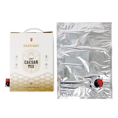 Kantong BIB sekali pakai 1L 1.5L 2Liter 3L 5L 96OZ dalam Kotak dengan Dispenser untuk Teh, Jus, Kopi, dan Kemasan Kotak Kertas untuk Dibawa