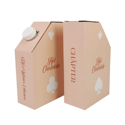 Kantong BIB sekali pakai 1L 1.5L 2Liter 3L 5L 96OZ dalam Kotak dengan Dispenser untuk Teh, Jus, Kopi, dan Kemasan Kotak Kertas untuk Dibawa