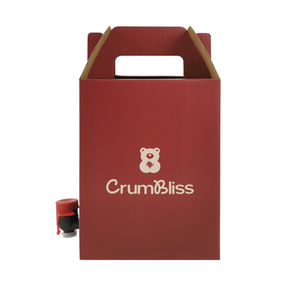 1L-10L Aseptic Beverage Bib Filler Capper Bag in the Box Heat Seal Aluminum Wine & Juice Pouch with Vitop Tap for Mineral Water