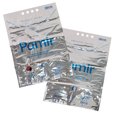 Custom Aseptic 3L 5L 10L 15L 20L Coffee Wine Syrup Juice Water Liquid BIB Bag Plastic Bag in Box Dispenser With Vitop Valve