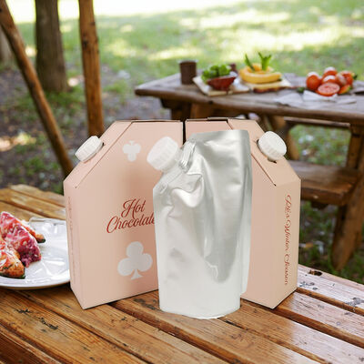 Penawaran Kemasan Kotak dalam Kotak Cetak Kustom Bersertifikat ISO SGS Persegi Panjang dan Solusi Penyimpanan Cairan yang Aman